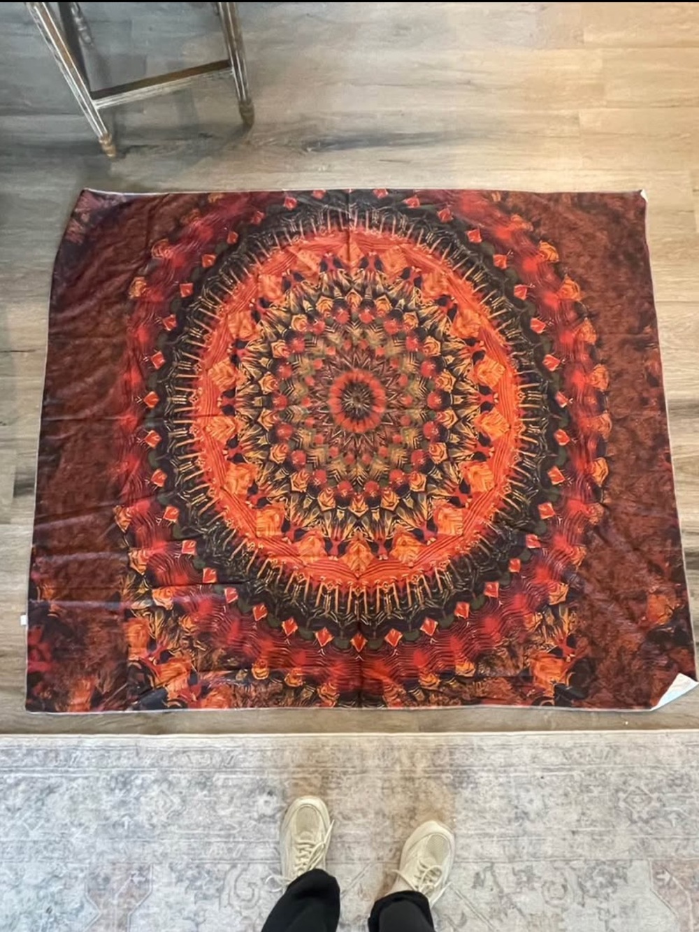 Mandala Hippie Boho Kaleidoscope Tapestry